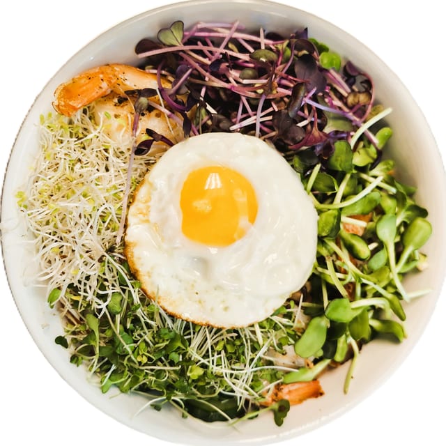 Microgreen Bibimbap.