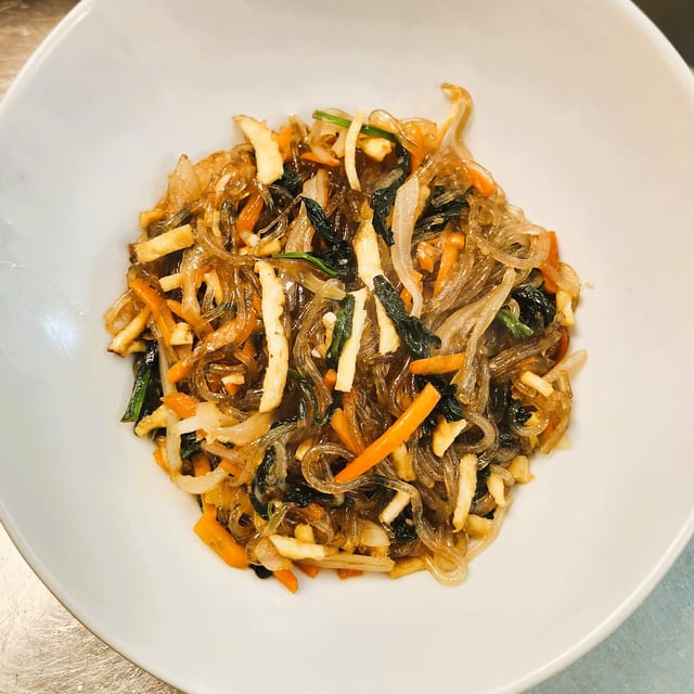 Japchae Noodles.